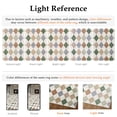 thumbnail image 5 of BERTHMEER 5'x7' Area Rugs for Living Room Modern Rhombus Checkered Rugs Bedroom Office Dining Room Farmhouse Geometric Contemporary Washable Non Slip Rugs Carpets, Multicolor, 5 of 5