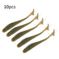thumbnail image 2 of 10 Uds. Señuelos artificiales de plástico suave de 5cm para peces, cebos para gusanos, accesorio para aparejos de pesca A, 2 of 9