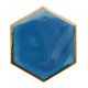 thumbnail image 1 of Posavasos de cerámica Stibadium para bebidas, absorbentes, hexagonales, con base de corcho, dorados, de piedra, para mesa de madera, regalo de inauguración, decoración para el hogar y el comedor., 1 of 8