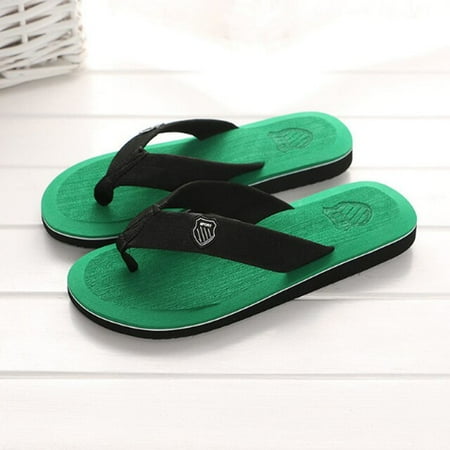 

Summer Light Men Flip Flops Men Beach Slippers Home Beach Sandals Non-slip Casual Flat Shoes Slippers House Shoes Outdoor Slides