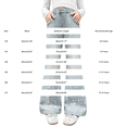 thumbnail image 3 of EnJoCho Teen Girls Jeans Straight Wide Leg Soli𝖽 Tone Elastic Waist Loose Denim Pants Stretch Trousers For Spring Autumn Back-to-School Outdoor Everyday Streetwear Casual Bottoms, 3 of 8