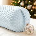 thumbnail image 4 of Minky Dots Long Cylindrical Body Pillow 39.4in, Side Sleeper Leg Support for Comfortable Sleep, 4 of 6