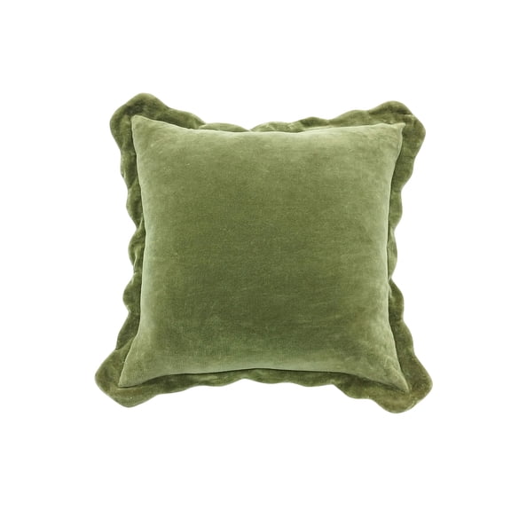 18" Green Velvet Pillow by Ashland®