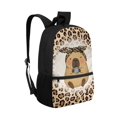 thumbnail image 2 of Uourmeti Large Capacity School Backpack for Outdoor Travel, 17 Inch Multiple Pockets Student Bookbag, Bandana Capybara, 2 of 6