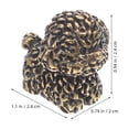 thumbnail image 2 of IDEANATEGRATE Adorno De Perro De Latón Dorado Simbólico Feng Shui Para Escritorio Y Estantería, 2 of 6