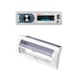 thumbnail image 1 of Marine Radio BOSS Audio Systems MR632UAB con cubierta blanca, 1 of 8