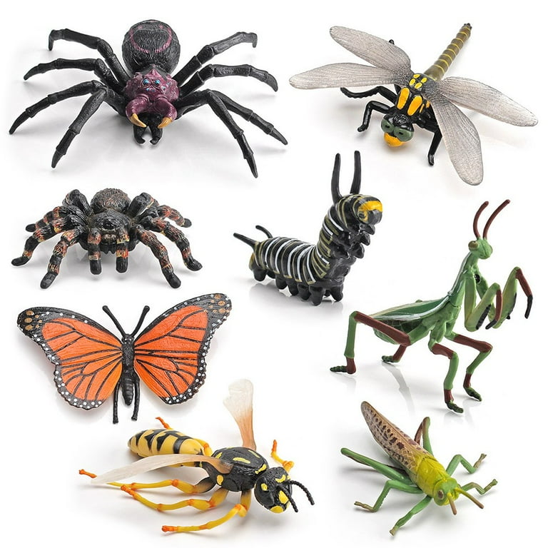 Plastic bugs cheap and insects