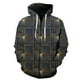 thumbnail image 1 of Sudadera con capucha y cremallera para hombre, con estampado geométrico abstracto, divertida y moderna, de manga larga, de gran tamaño, con estampado 3D de Harajuku, 1 of 6
