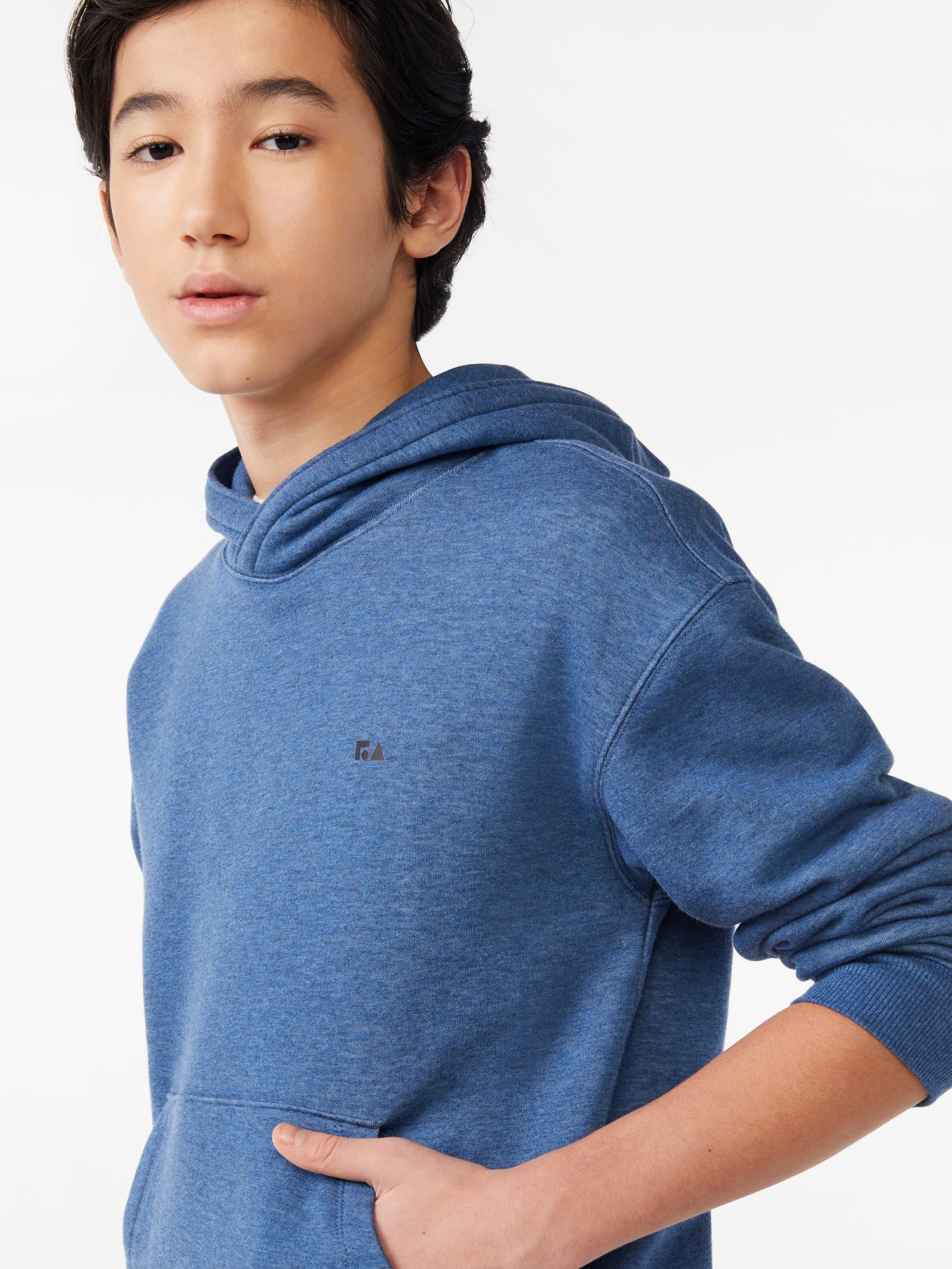 Free Assembly Boys Fleece Hoodie, Sizes 4-18
