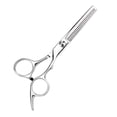 thumbnail image 2 of Hair Thinning Shears Professional Teeth Scissors with Adjustable Screw Barber Scissor for Texturizing Styling - Stainless Steel, 2 of 9