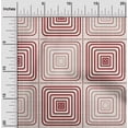 thumbnail image 2 of oneOone Viscose Chiffon Brown Fabric Geometric Craft Projects Decor Fabric Printed By The Yard 42 Inch Wide, 2 of 4