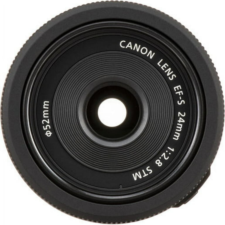Canon EF-S 24mm f/2.8 STM Lens + Hood (International Version