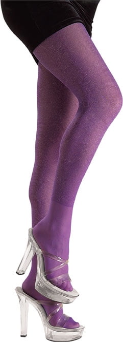 Purple Glitter Tights - Walmart.com