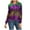 Purple, variant on PVCS Trendy Jackets for Women Clearance Sequin Bomber Jacket Long Sleeve Hoodless Jacket Club Party L