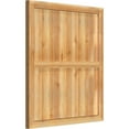 thumbnail image 2 of 32 1/4"W X 36"H Timbercraft Six 5 3/8" Boards Framed Board-N-Batten Shutters, Rough Sawn Western Red Cedar (Per Pair), 2 of 13
