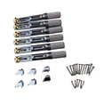 thumbnail image 1 of Xuanheng Single Headless Electric Guitar Bridge Professional Sturdy Practical Replace Sliver, 1 of 7
