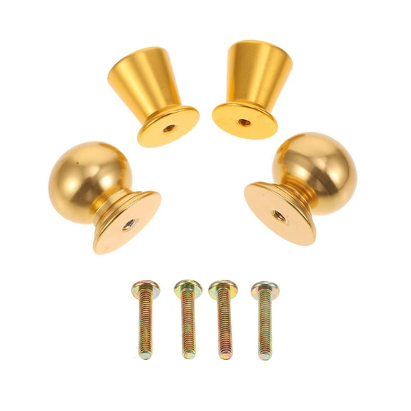 WORGEOUS 4 Pcs Barn Doors and Hardware Included Small Handle Furniture