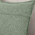 thumbnail image 2 of sasyxdc Linen Throw Pillow Covers 24x24 Inch Light Grey Soft Decorative Cushion Cover for Sofa Bedroom Pillow Shell iuy, 2 of 6
