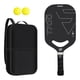thumbnail image 4 of Raqueta de Pickleball de fibra de carbono para entrenamiento de primera calidad, 13,5 mm de grosor, para una consistencia avanzada, 4 of 8