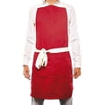 thumbnail image 1 of Mandil Delantal Pesani Básico Gabardina 100% Algodón rojo Básico, 1 of 5