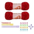 thumbnail image 1 of Fil au Crochet Tissé à la Main en Fil Velours Doux et Agréable, 1 of 5