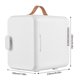 thumbnail image 2 of Mini refrigerador para el cuidado de la piel 2 en 1 de 6 l/8 latas, 110 V (CA)/12 V (CC), refrigerador de belleza, refrigerador y calentador termoeléctrico, refrigerador pequeño para vehículos recreat, 2 of 8