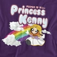 thumbnail image 2 of South Park Princess Kenny Unisex Adult T-Shirt, Purple, Small, 2 of 6