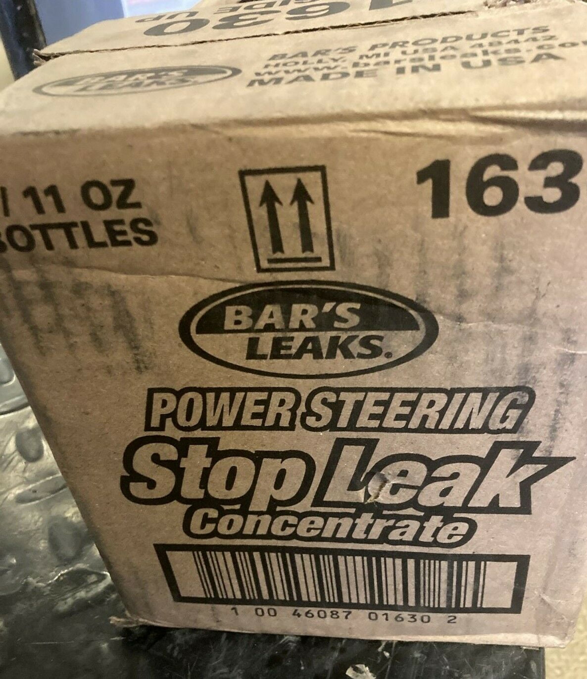 NEW (1 box of 6) 11oz Bars Leaks Power Steering Stop Leak Concentrate