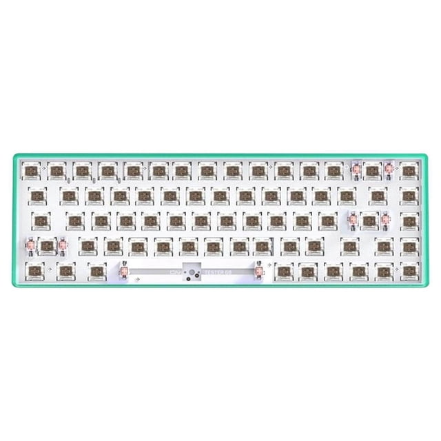 Tester68 Mechanical Keyboard Kits 2.4G/Bluetooth 5.0 green mode wireless Mechanical Keyboard option 19