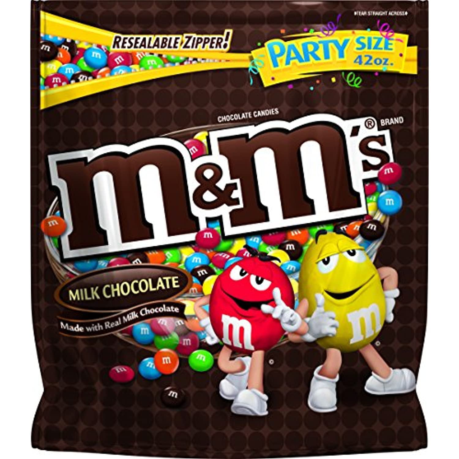 M&M's Milk Chocolate Candy Party Size Bag