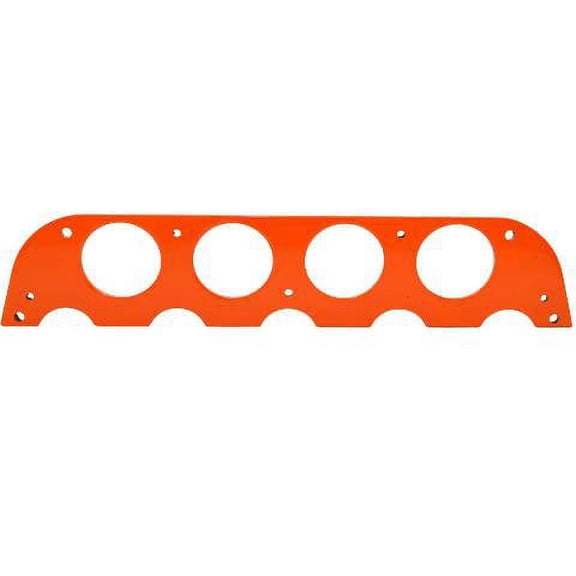 Legend Bass Boat Rod Rack Panel | Eddie Marine 14 1/2 x 3 Inch Orange