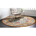 thumbnail image 4 of Rugs.com Brighella Collection Rug – 10 Ft Round Beige Medium Rug Perfect For Kitchens, Dining Rooms, 4 of 9