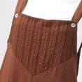 thumbnail image 4 of Gerichy Women's Overalls Jumpsuits Casual Loose Adjustable Straps Wide Leg Long Pant with Pockets Womens Washed Bib Jeans Overalls Casual Ripped Jumpsuits Rompers, 4 of 5