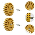 thumbnail image 1 of OULII 2 Sets Grinding Tool Set Adhesive Remover Rubber For Vehicle Maintenance Golden, 1 of 8