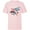 Soft Pink, variant on Marvel Spider-Man Deck The Walls Holiday - Short Sleeve T-Shirt for Kids- Customized-Athletic Heather