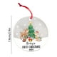 thumbnail image 3 of Ireezec First Christmas Ornament , Keepsake with Cartoon Tree & Animal Design, Clear Acrylic Hanging Pendant for Holiday Decorations, Newborn Celebration Gift, Festive Nurry Souvenir, 3 of 6