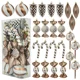 thumbnail image 3 of 25 piezas de 8 cm de adornos de bolas de Navidad con formas especiales para árbol de Navidad, decoración de fiesta, colgante de esferas de Navidad de Año Nuevo 2024, 3 of 5