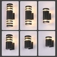 thumbnail image 2 of Aplique de pared SANDIY con caja de montaje integrada, luz nocturna redonda para escaleras, pasillos, balcones, luminarias CA 85-265 V/CC 12 V, 2 of 5