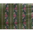 thumbnail image 4 of oneOone Georgette Viscose Fabric Leaves & Floral Block Print Fabric By The Yard 42 Inch Wide, 4 of 4