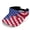 American Flag Print, variant on HELLHERO Breathable Sports Sun Visor Cap for Beach Summer, Polyester Fabric UV Protection Sports Visor Hat, Bat Pattern Design