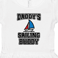 thumbnail image 4 of Inktastic Daddy Sailing Buddy Sailboat Girls Toddler Dress, 4 of 5