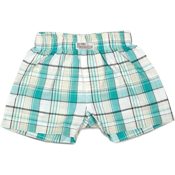 Pavilion Gift Company - Robin's Egg - Boxer Shorts (0-3 Months)