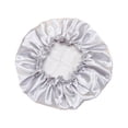thumbnail image 1 of Womens Hair Bonnet Satin Bonnet Sleeping Cap Hair Protection Sleeping Bonnet for Gray, 1 of 9