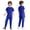 Blue, variant on Boys Special Needs Bodysuit Full Length Jumpsuit One-Piece Romper Playsuit Adaptive Clothes Blue 6