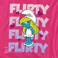 thumbnail image 2 of Smurfs T-Shirt Flirty Unisex Graphic Tee For Men & Women, 2 of 7
