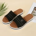 thumbnail image 4 of Sandalias de moda para mujer, zapatillas casuales de suela gruesa para personas de verano perezosas Wmkox8yii hj789, 4 of 5