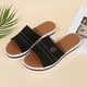 thumbnail image 4 of Sandalias de moda para mujer, zapatillas casuales de suela gruesa para personas de verano perezosas Wmkox8yii hj789, 4 of 5