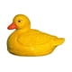 thumbnail image 4 of Estatua de pato flotante, escultura realista, coleccionable, resistente a la intemperie, decoración de jardín. Amarillo, 4 of 8