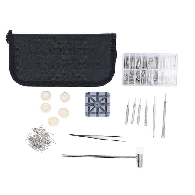 Watch Strap Removal Tool Kit Professional Stainless Steel Portable 360pcs Spring Bar Watch Tool Set for Repair Maintenance