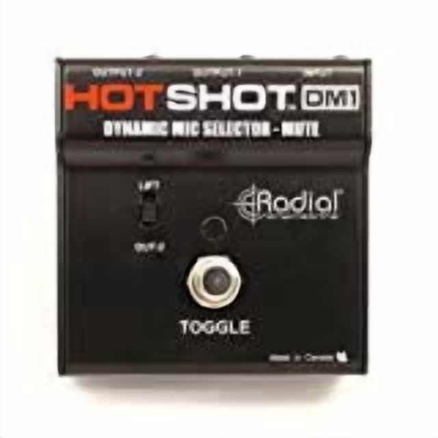 Radial Engineering HotShot DM1 Microphone Signal Muting Footswitch